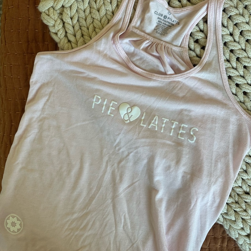 Club Pilates Pink Tank Top